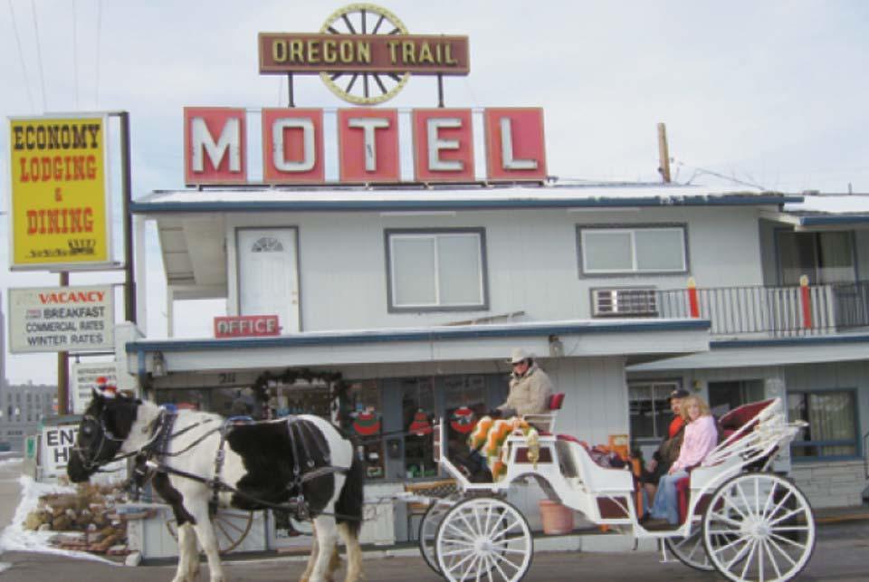 Oregon Trail Motel And Restaurant Baker City Exterior foto